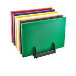 Low Density Chopping Board And Rack Set 18 x 12 x 1"