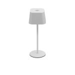 Malta LED Cordless Table Lamp White 22cm