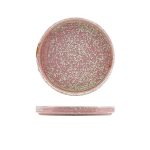 Terra Porcelain Rose Low Presentation Plate 18cm