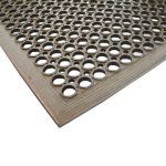 Black Rubber Kitchen Mat 90 x 150 x 1.2cm