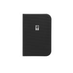 Essential A4 Menu Holder Black 12 Pages
