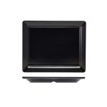 GenWare Melamine Black Platter GN 1/2