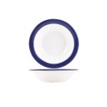 GenWare Melamine Blue Band Oatmeal Bowl 15.2cm/ 6"
