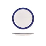 GenWare Melamine Blue Band Plate 16cm/ 6.25"