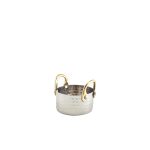 Mini Hammered St/St Casserole Dish 7.5 x 4cm