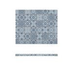 Blue Marrakesh Melamine GN 1/2 Slab 32.5 x 26.5cm