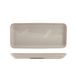 Antigo Porcelain Cinza Narrow Rectangular Platter 31 x 14cm