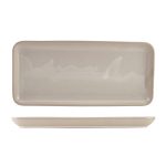 Antigo Porcelain Cinza Narrow Rectangular Platter 36 x 16.5cm