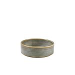 Terra Porcelain Matt Grey Presentation Bowl 13cm