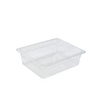 1/2 -Polycarbonate GN Pan 100mm Clear