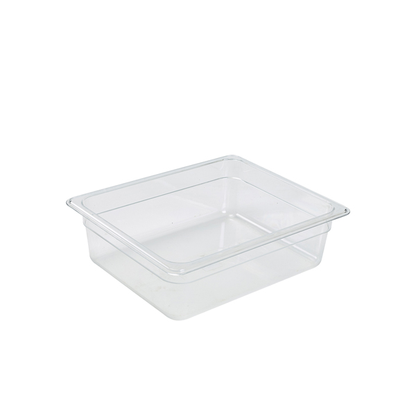 TH_PC12-100 1/2 -Polycarbonate GN Pan 100mm Clear - Image 1