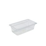 1/3 -Polycarbonate GN Pan 100mm Clear