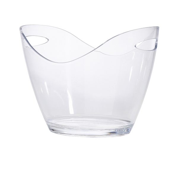 TH_PCB-L Clear Plastic Champagne Bucket Large - Image 1