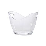 Clear Plastic Champagne/ Wine Bucket Small