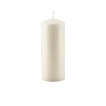 Pillar Candle 20cm H X 8cm Dia Ivory
