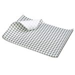 Greaseproof Paper Black Gingham Print 35 x 25cm