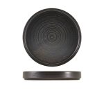 Terra Porcelain Black Presentation Plate 20.5cm