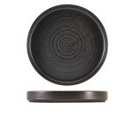 Terra Porcelain Black Presentation Plate 26cm