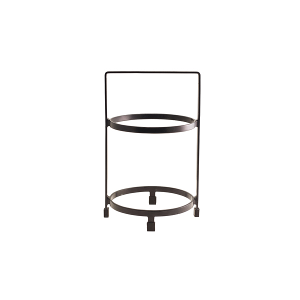 TH_PRS2-18 GenWare Two Tier Presentation Plate Stand 18cm - Image 1