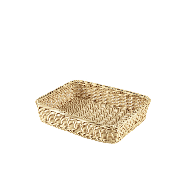 TH_PWB-12 Polywicker Display Basket GN 1/2 - Image 1
