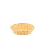 Oval  Polywicker Basket 9"X6"X2.25"