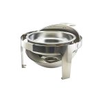 Round Deluxe Roll Top Chafer 6L