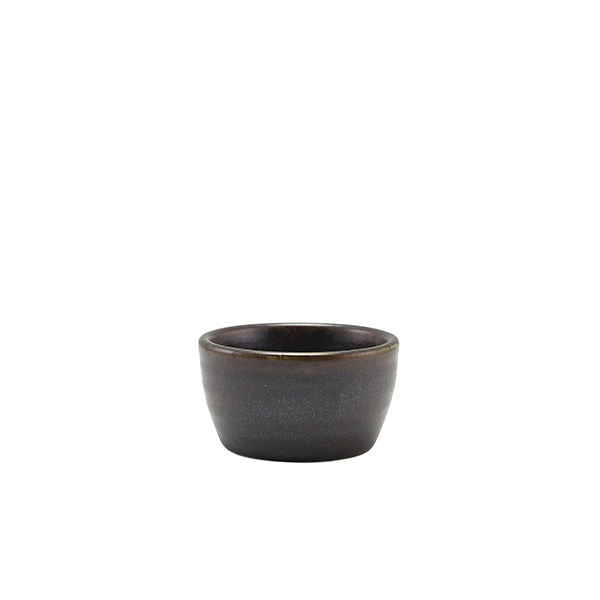 TH_RAM-PBK1 Terra Porcelain Black Ramekin 45ml/ 1.5oz - Image 1