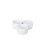 Genware Porcelain Contemporary Smooth Ramekin 9cm/ 3.5"