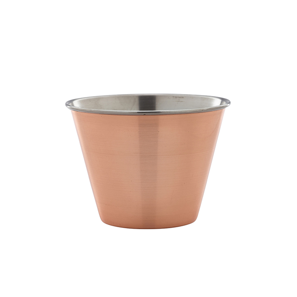 TH_RAMST12C GenWare Copper Plated Ramekin 34cl/ 12oz - Image 1