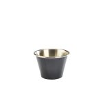 GenWare Black Stainless Steel Ramekin 71ml/ 2.5oz