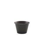 GenWare Black Vintage Steel Ramekin 71ml/ 2.5oz