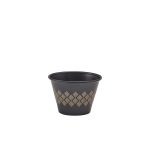GenWare Metallic Black Diamond Ramekin 71ml/ 2.5oz