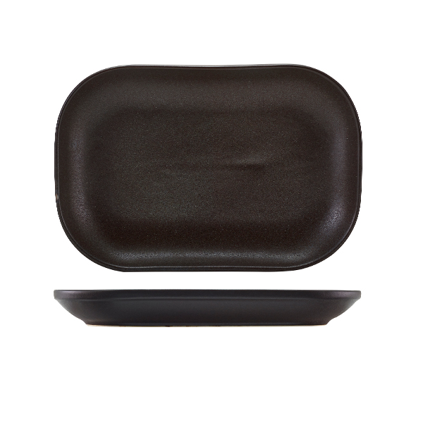 TH_RP-AN24 Antigo Stoneware Rectangular Plate 24 x 16.5cm - Image 1