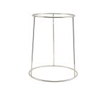 GenWare Silver Anti-Slip Round Buffet Riser 30cm