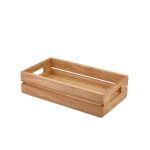 Genware FSC 100% Hevea Wood Low Box/ Riser GN 1/3