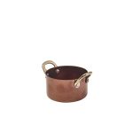 GenWare Copper Vintage Steel Mini Casserole Dish 9 x 5.25cm