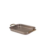 GenWare Vintage Steel Deep Tray 27.5 x 20.25cm