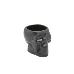 Genware Cast Iron Effect Skull Tiki Mug 40cl/ 14oz