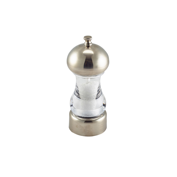 TH_SPGRC14 GenWare Chrome Top Salt/ Pepper Grinder 14cm - Image 1