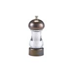 GenWare Gun Metal & Acrylic Salt/ Pepper Grinder 14cm