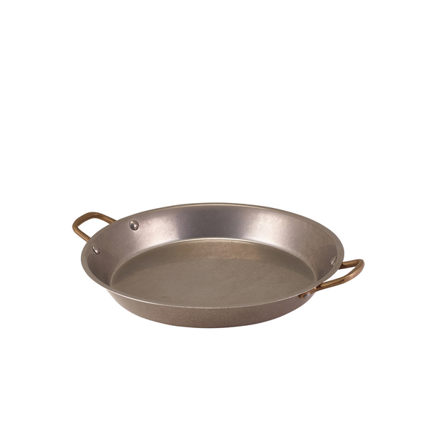 TH_SPP27V GenWare Vintage Steel Paella Pan 27cm - Image 1