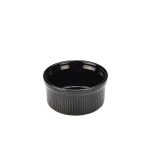 GenWare Stoneware Black Ramekin 8cm/ 3"