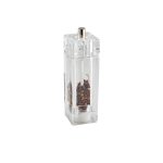 GenWare Clear Square Salt/ Pepper Grinder 15cm