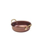 GenWare Copper Vintage Steel Round Dish 13.5 x 3.75cm