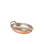 GenWare Copper Plated Oval Dish 16.5 x 12.5cm