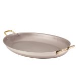 GenWare Stainless Steel Oval Dish 37.5 x 26cm