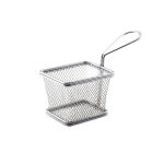 Serving Fry Basket Rectangular 10 X 8 X 7.5cm