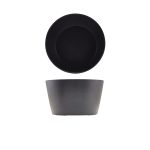GenWare Melamine Black Tableau Conical Buffet Bowl 26.5 x 15cm