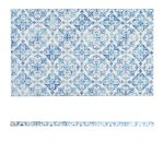 GenWare Melamine Blue Talavera GN 1/1 Slab 53 x 32.5cm