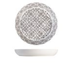 GenWare Melamine Grey Talavera Buffet Bowl 42 x 6cm